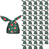Maxbell Maxbell 50 Pieces Christmas Bags Goody Gift Bags Bulk Present Green