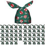 Maxbell Maxbell 50 Pieces Christmas Bags Goody Gift Bags Bulk Present Green