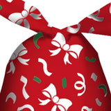 Maxbell Maxbell 50 Pieces Christmas Bags Goody Gift Bags Bulk Bowknot Red