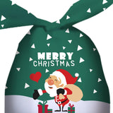 Maxbell Maxbell 50 Pieces Christmas Bags Goody Gift Bags Bulk Green Santa