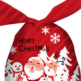 Maxbell Maxbell 50 Pieces Christmas Bags Goody Gift Bags Bulk Red Santa
