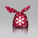 Maxbell 50 Pieces Christmas Bags Goody Gift Bags Bulk Red Snowflake