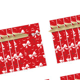 Maxbell 50Pcs Candy Bag Holiday Decor Wrapping Bag Biscuit Bag for Holiday Decor Style B