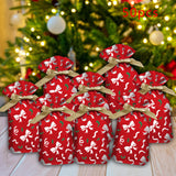 Maxbell 50Pcs Candy Bag Holiday Decor Wrapping Bag Biscuit Bag for Holiday Decor Style B