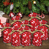 Maxbell 50Pcs Candy Bag Holiday Decor Wrapping Bag Biscuit Bag for Holiday Decor Style B
