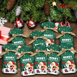 Maxbell 50Pcs Candy Bag Holiday Decor Wrapping Bag Biscuit Bag for Holiday Decor Style C