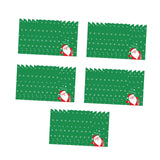 Maxbell 50Pcs Christmas Treats Bag Wrapping Bags with Ties for Xmas Present New Year Green