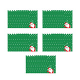 Maxbell 50Pcs Christmas Treats Bag Wrapping Bags with Ties for Xmas Present New Year Green