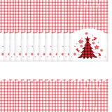 Maxbell 50Pcs Candy Bag Bulk Gift Bags Gifts Wrapping Bags for New Year Grid White