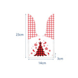 Maxbell 50Pcs Candy Bag Bulk Gift Bags Gifts Wrapping Bags for New Year Grid White