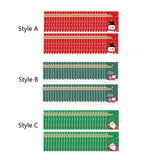Maxbell Maxbell 50 Pieces Santa Holiday Treats Bags Santa Gift Bag for New Year Xmas Home Style A