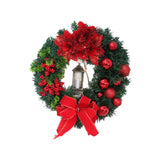 Maxbell Artificial Christmas Wreath Winter Wreath Garland for Holiday Outdoor Decor 30cm