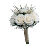 Maxbell Artificial Wedding Bride Bouquet for Anniversary Graduation Decoration