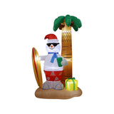 Maxbell 8ft Christmas Inflatable Snowman Lawn inflatable for Garden Indoor Party