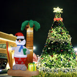 Maxbell 8ft Christmas Inflatable Snowman Lawn inflatable for Garden Indoor Party