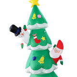 Maxbell Christmas Inflatable Stable with Claus Gift Boxes for Indoor Holiday
