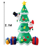Maxbell Christmas Inflatable Stable with Claus Gift Boxes for Indoor Holiday