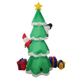 Maxbell Christmas Inflatable Stable with Claus Gift Boxes for Indoor Holiday