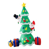 Maxbell Christmas Inflatable Stable with Claus Gift Boxes for Indoor Holiday