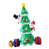 Maxbell Christmas Inflatable Stable with Claus Gift Boxes for Indoor Holiday