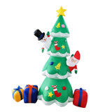 Maxbell Christmas Inflatable Stable with Claus Gift Boxes for Indoor Holiday
