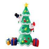 Maxbell Christmas Inflatable Stable with Claus Gift Boxes for Indoor Holiday