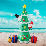 Maxbell Christmas Inflatable Stable with Claus Gift Boxes for Indoor Holiday