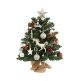 Maxbell Maxbell Mini Christmas Tree Artificial with Hanging Ornaments Small for Handicraft