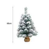 Maxbell Artificial Snow Flocked Christmas Tree Includes Cloth Bag for Home