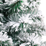Maxbell Artificial Snow Flocked Christmas Tree Includes Cloth Bag for Home