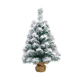 Maxbell Artificial Snow Flocked Christmas Tree Includes Cloth Bag for Home