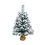 Maxbell Artificial Snow Flocked Christmas Tree Includes Cloth Bag for Home