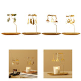 Maxbell Maxbell Romantic Candlestick Decoration Rotating Candle Holder for Festival Bike