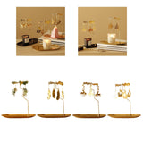 Maxbell Maxbell Romantic Candlestick Decoration Rotating Candle Holder for Festival Bike