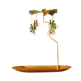 Maxbell Maxbell Romantic Candlestick Decoration Rotating Candle Holder for Festival Bike