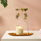 Maxbell Maxbell Romantic Candlestick Decoration Rotating Candle Holder for Festival Bike
