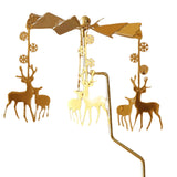 Maxbell Maxbell Romantic Candlestick Decoration Rotating Candle Holder for Festival Elk