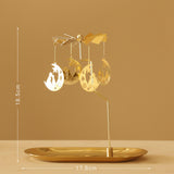 Maxbell Maxbell Romantic Candlestick Decoration Rotating Candle Holder for Festival Moon