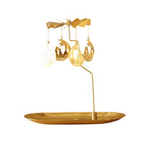 Maxbell Maxbell Romantic Candlestick Decoration Rotating Candle Holder for Festival Moon