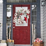 Maxbell Novelty Xmas Wreath Autumn Ornament Wall Hanging for Christmas Door
