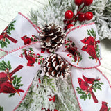 Maxbell Novelty Xmas Wreath Autumn Ornament Wall Hanging for Christmas Door