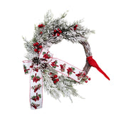Maxbell Novelty Xmas Wreath Autumn Ornament Wall Hanging for Christmas Door