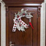 Maxbell Novelty Xmas Wreath Autumn Ornament Wall Hanging for Christmas Door