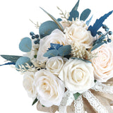 Maxbell Wedding Flowers Bouquet Bridesmaid Flower for Party Anniversary Wedding