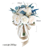 Maxbell Wedding Flowers Bouquet Bridesmaid Flower for Party Anniversary Wedding