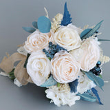 Maxbell Wedding Flowers Bouquet Bridesmaid Flower for Party Anniversary Wedding