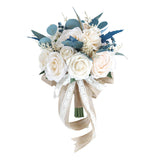 Maxbell Wedding Flowers Bouquet Bridesmaid Flower for Party Anniversary Wedding