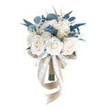 Maxbell Wedding Flowers Bouquet Bridesmaid Flower for Party Anniversary Wedding