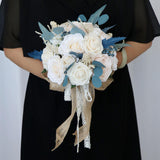 Maxbell Wedding Flowers Bouquet Bridesmaid Flower for Party Anniversary Wedding