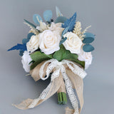 Maxbell Wedding Flowers Bouquet Bridesmaid Flower for Party Anniversary Wedding